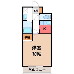 MRR宇都宮の物件間取画像